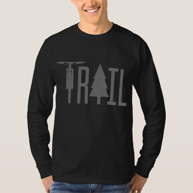 Mountain Bike MTB Downhill Biking Cycling Biker Gi T-Shirt (Front)