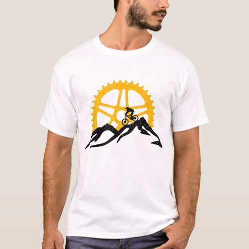 Mountain Bike _ MTB Downhill Biking Gift T_Shirt