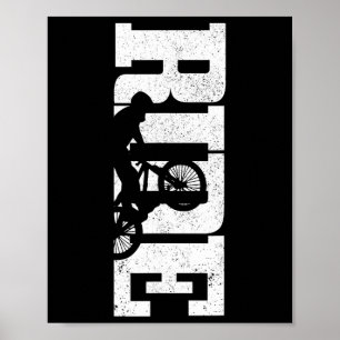 Mountain Bike Mtb Downhill Vintage Mountain Biking Poster