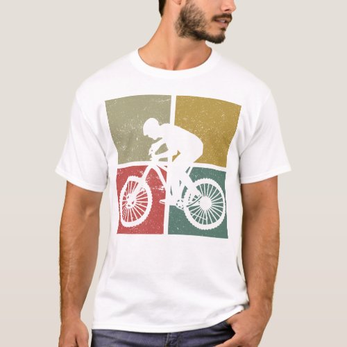 Mountain Bike Mtb Mountain Bike Retro Retro T_Shirt