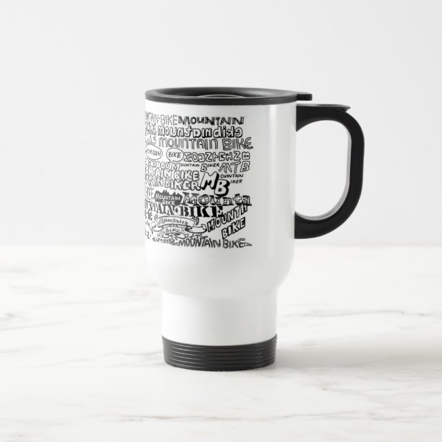 mountain bike mug (Right)
