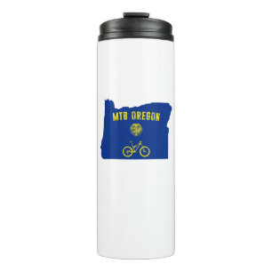 Mountain Bike Oregon Thermal Tumbler