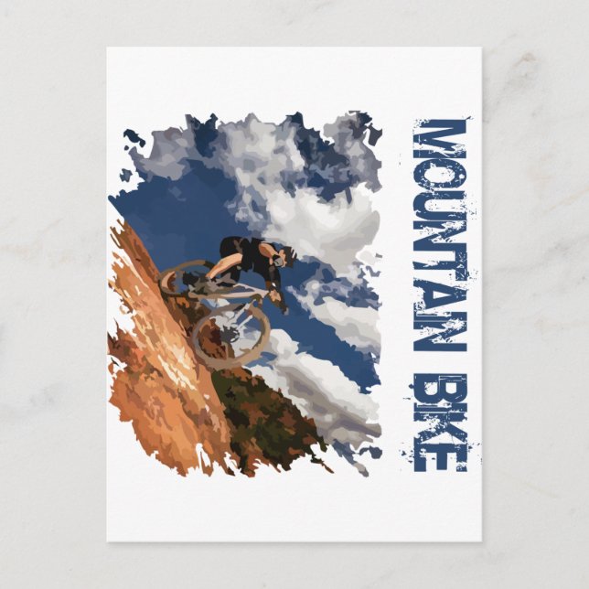 Mountain Bike Postcard (Front)