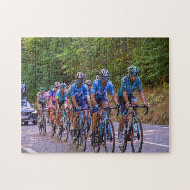 Mountain Bike Race Jigsaw Puzzle (Horizontal)