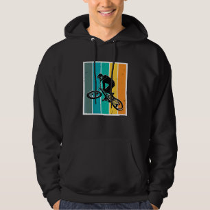 Mountain Bike Retro Vintage Bmx Bicycle Hoodie