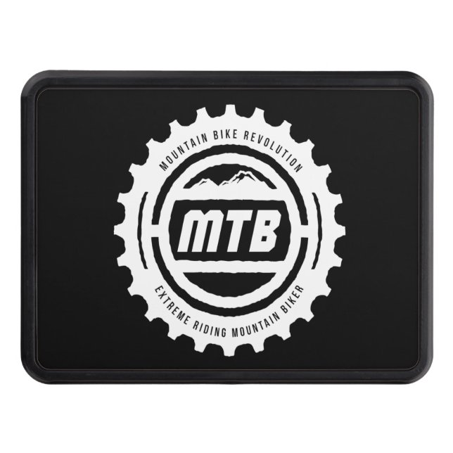 mountain bike revolution hitch cover (Front)