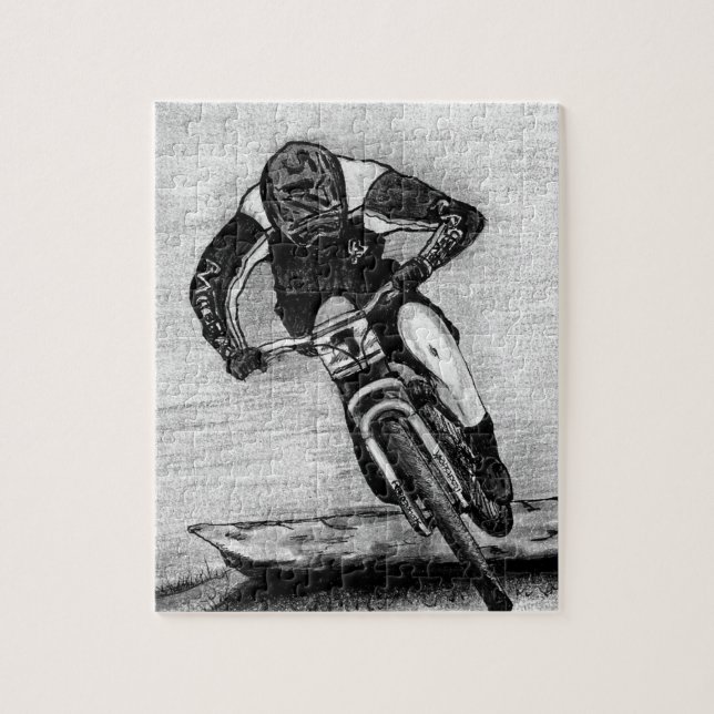 Mountain Bike Ride Jigsaw Puzzle (Vertical)