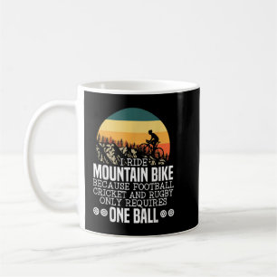 Mountain Bike Rider Cyclist Bicycle Lover Biker Bi Coffee Mug