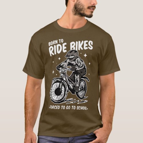 Mountain bike riding T_Shirt