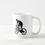Mountain bike silhouette - Choose background color Coffee Mug