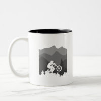 Mountain bike silhouette for the MTB fanatic
