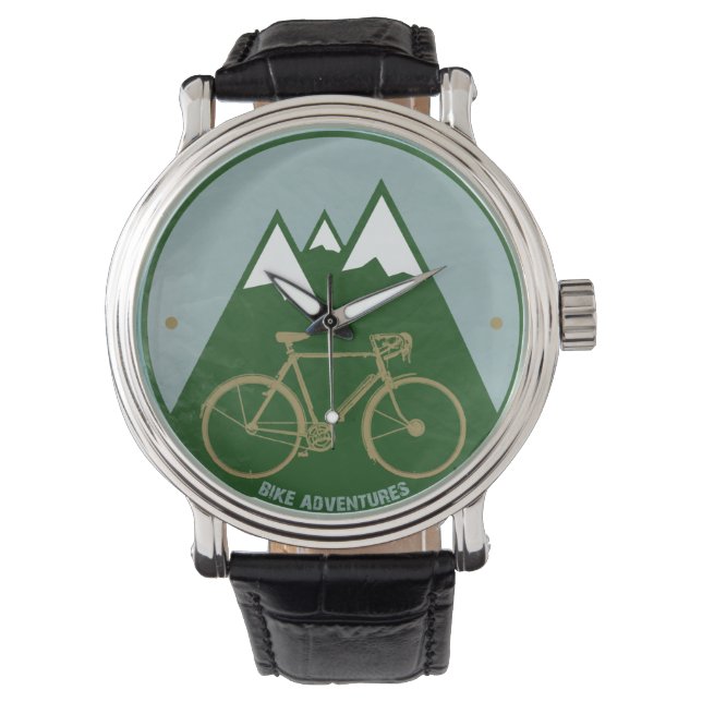 mountain bike stylish hour watch (Front)