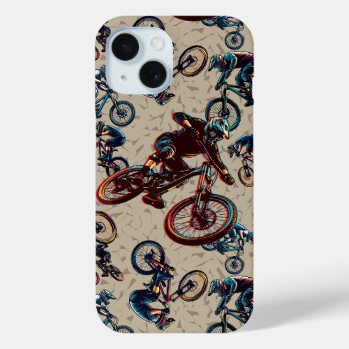 Mountain Bike Themed iPhone Case