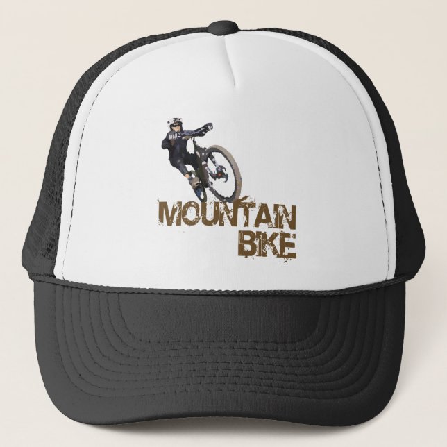 Mountain Bike Trucker Hat (Front)