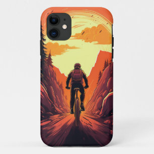 Mountain Bike Vintage MTB Downhill Biking Cycling iPhone 11 Case