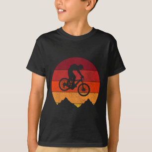 Mountain Bike Vintage Retro Mtb Downhill Biking Bi T-Shirt