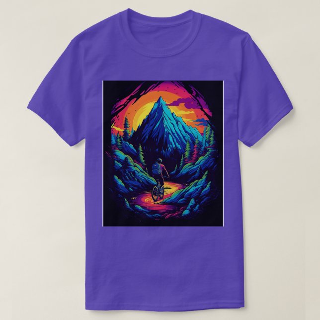 Mountain Biker 3 T-Shirt (Design Front)