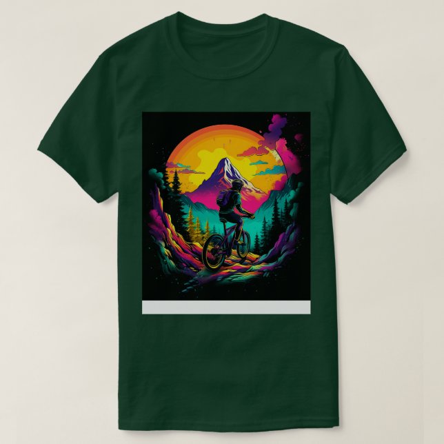 Mountain Biker 4 T-Shirt (Design Front)