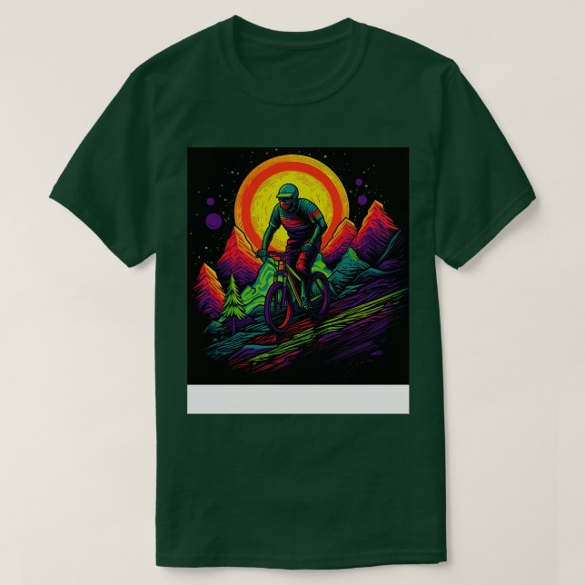 Mountain Biker 5 T-Shirt (Design Front)
