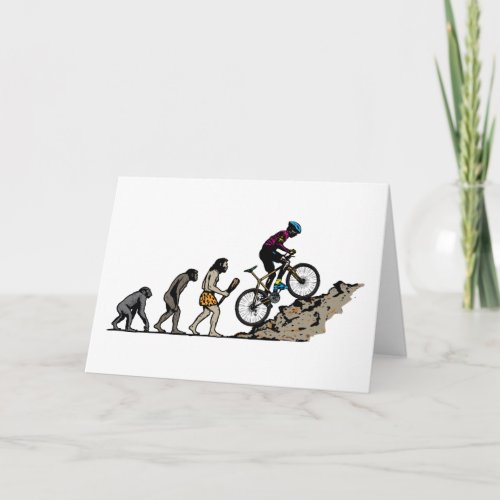 Mountain Biker Card