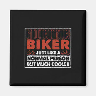 Mountain Biker Definition Funny Cycling Mtb Downhi Magnet