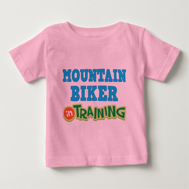 Mountain Biker In Training (Future) Baby T-Shirt (Front)