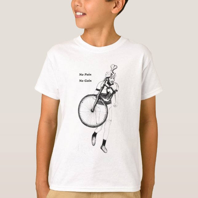 Mountain Biker MTB BMX CYCLIST Cyclo cross T-Shirt (Front)