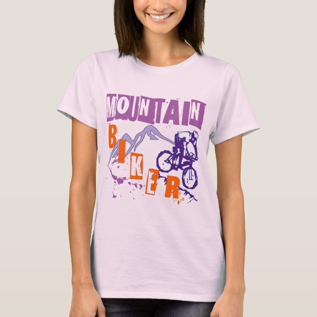Mountain Biker T-Shirt (Front)