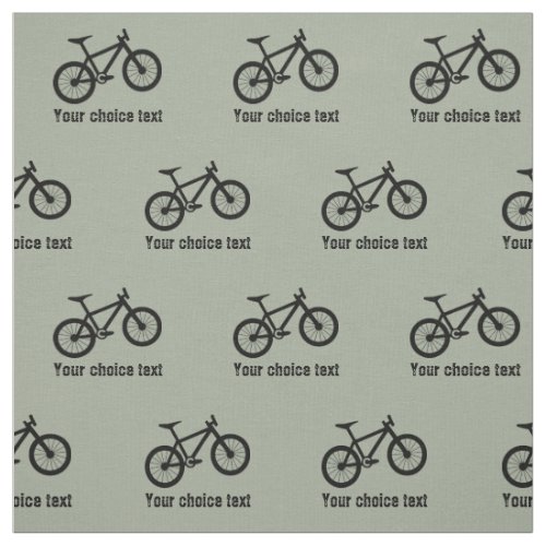 Mountain Bikes _ Cycling Pattern on any background Fabric