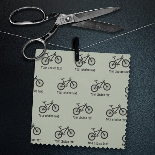 Mountain Bikes - Cycling Pattern on any background Fabric