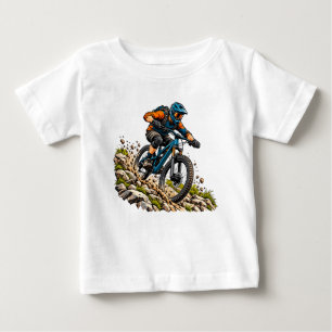Mountain biking adventure for MTB riders Baby T-Shirt