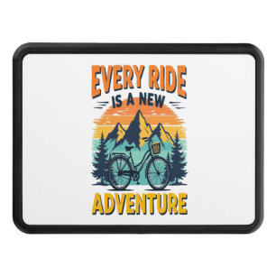 Mountain Biking Adventure Hitch Cover