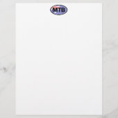 Mountain Biking Australia Flag (Front)