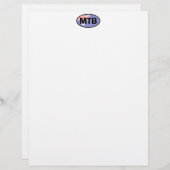 Mountain Biking Australia Flag (Front/Back)