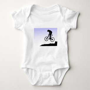 Mountain Biking Baby Bodysuit