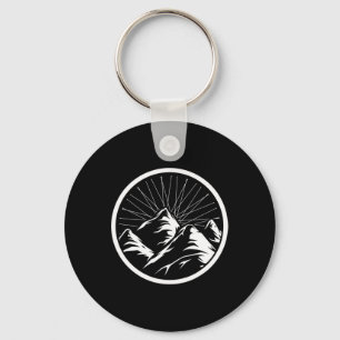 Mountain Biking Bicycle Keychain