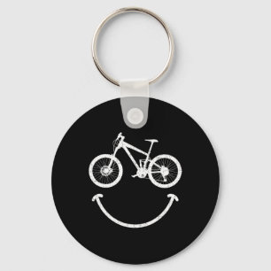 Mountain Biking - Bicycle Rider Cyclist Cycling Tr Keychain