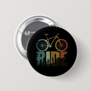 Mountain biking bikerider button