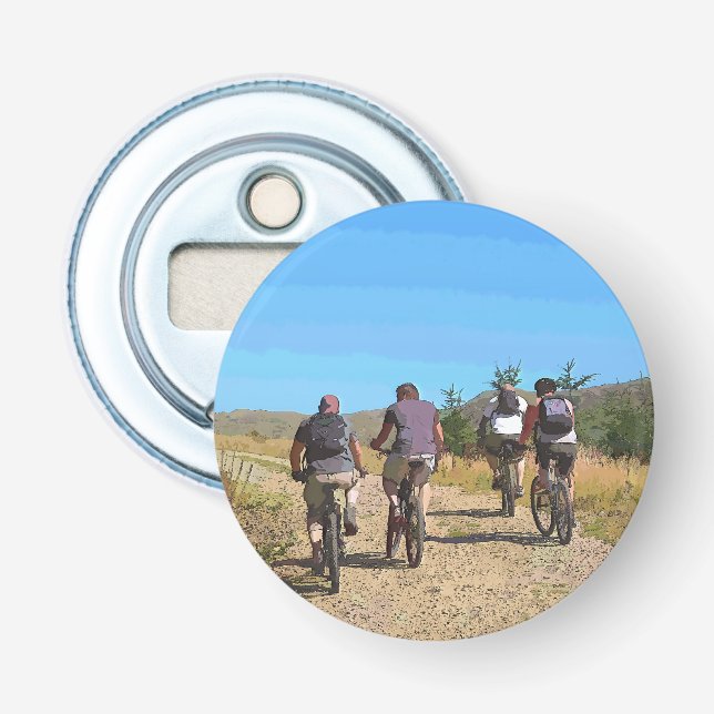 MOUNTAIN BIKING BOTTLE OPENER (Front)