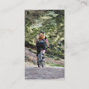 MOUNTAIN BIKING BUSINESS CARD