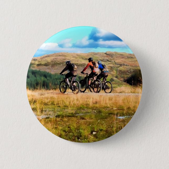 MOUNTAIN BIKING BUTTON (Front)