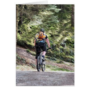 MOUNTAIN BIKING CARD