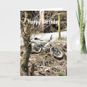 MOUNTAIN BIKING CARD