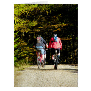 MOUNTAIN BIKING CARD