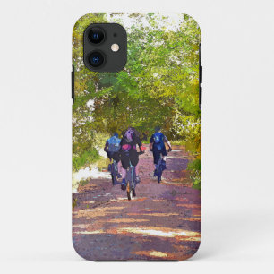 MOUNTAIN BIKING iPhone 11 CASE