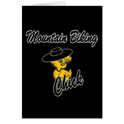 Mountain Biking Chick #4 Cards (Front)