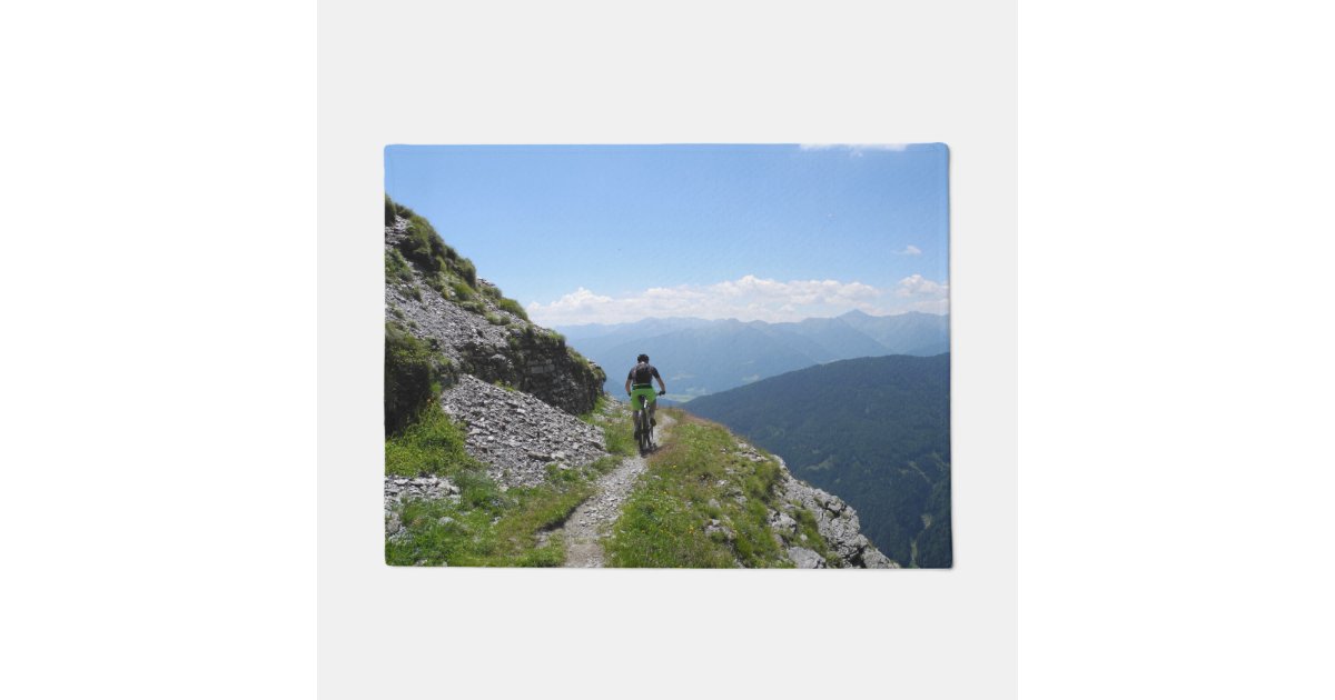 Mountain Biking Doormat Zazzle