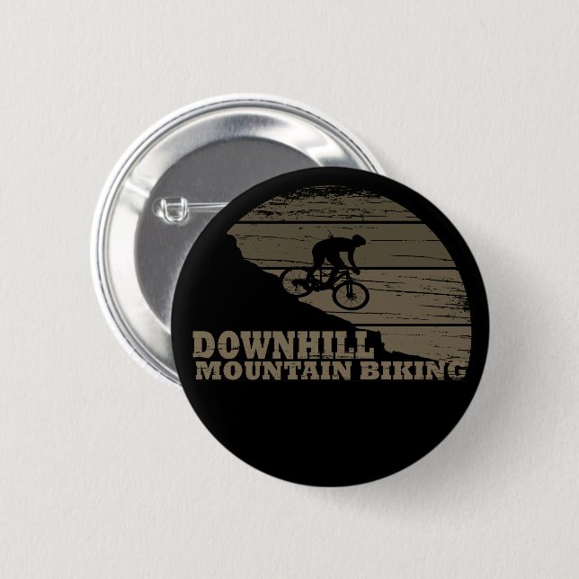 Mountain biking Downhill Button (Front & Back)