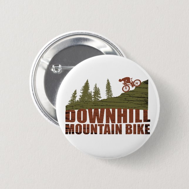Mountain biking Downhill Button (Front & Back)