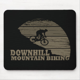 Mountain biking Downhill Mouse Pad